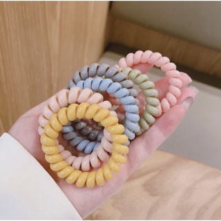 Dây cột tóc lò xo gam màu nhẹ nhàng