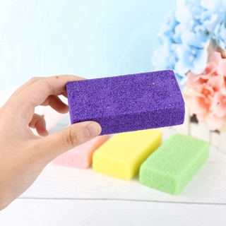 Miếng Bọt Biển Đá Bọt Biển Tẩy Tế Bào Chết Chăm Sóc Bàn Chân Màu Sắc Ngẫu Nhiên