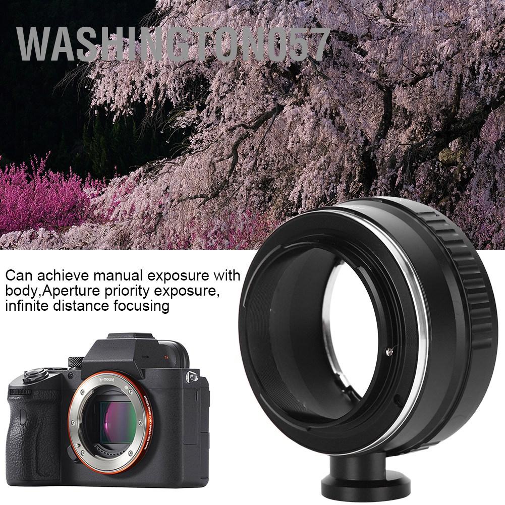 Có thể bán buôn Vòng điều hợp gắn ống kính Fikaz NIK ‑ NEX dành cho ngàm F Nikon máy ảnh E của Sony Washington057 Hàng giao ngay