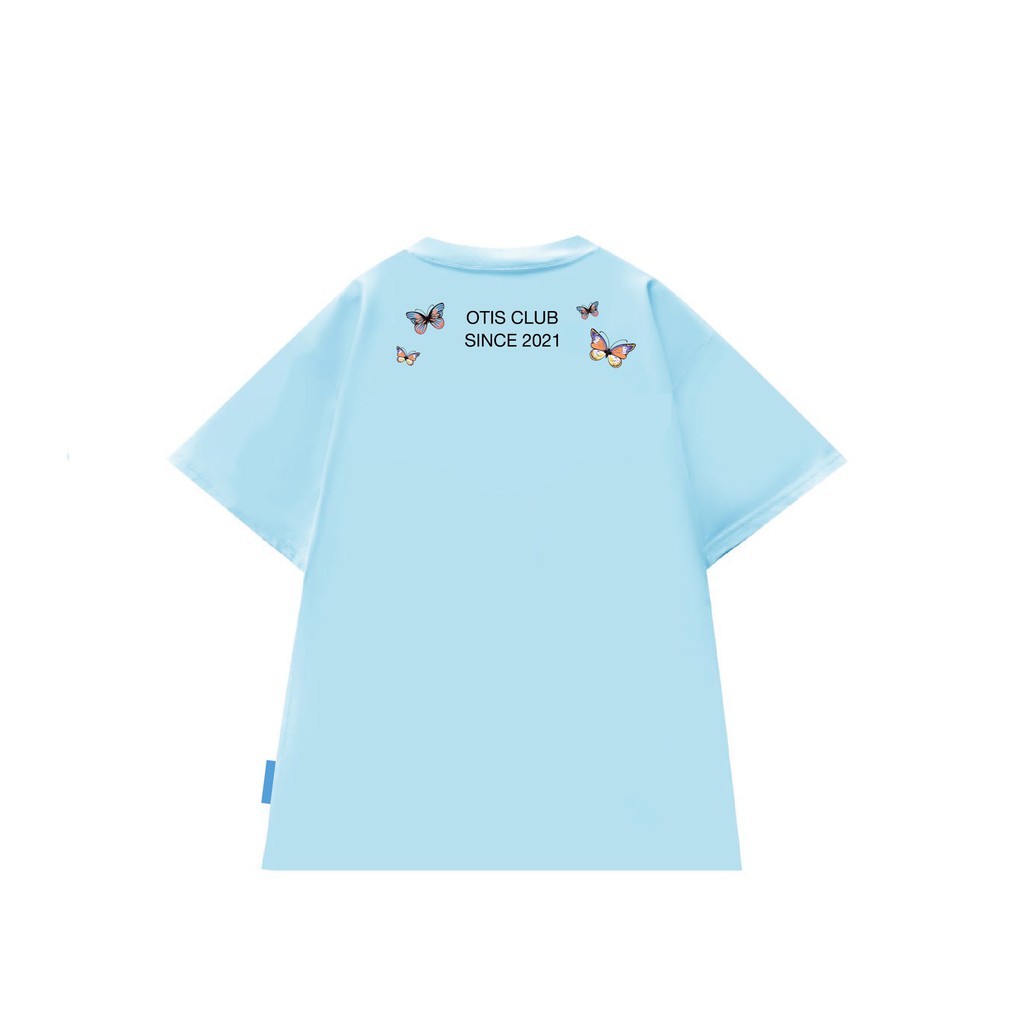 Áo thun tay lỡ Unisex Local Brand OTIS CLUB - BUTTERFLY