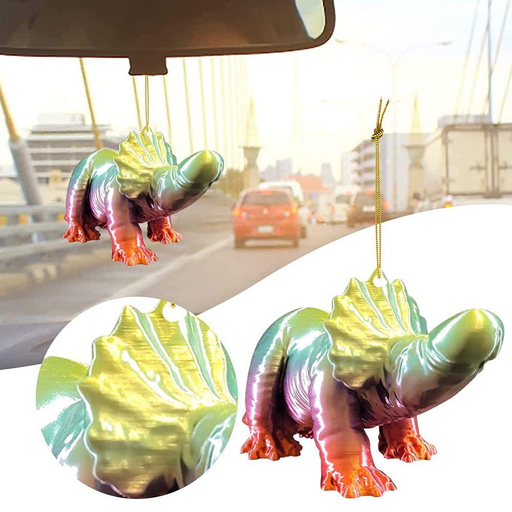 Búp Bê Khủng Long Ding Ding Trang Trí Gương Chiếu Hậu