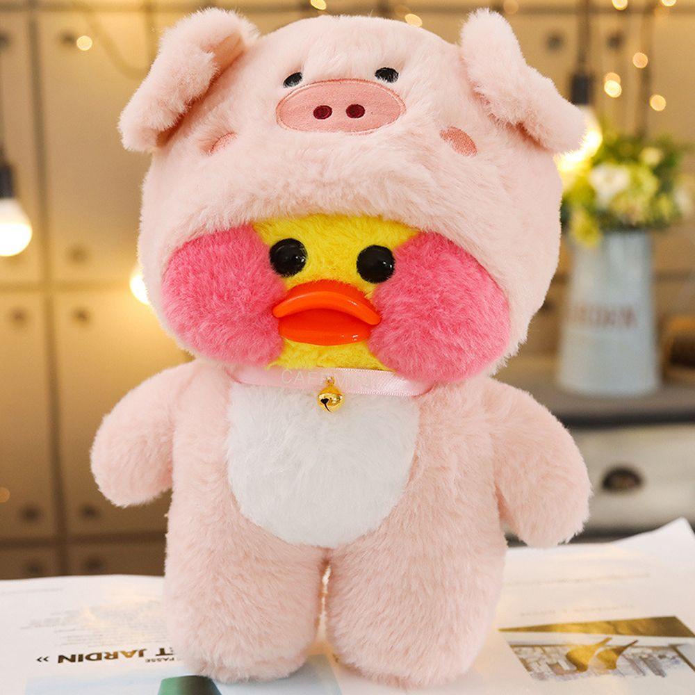 Thú Nhồi Bông Lalafanfan 30cm Dễ Thương Cho Bé