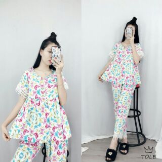 Đồ bộ tole tiểu thư