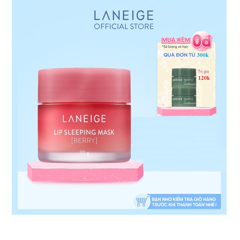 Mặt nạ ngủ cho môi Laneige Lip Sleeping Mask Berry 8g