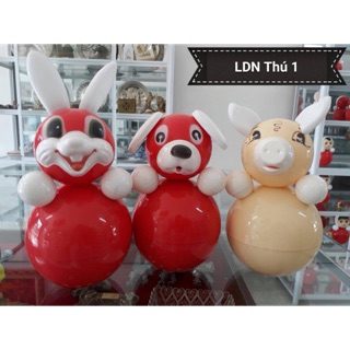 Lật đật nhựa hình thú số 1 ngộ nghĩnh của Nga