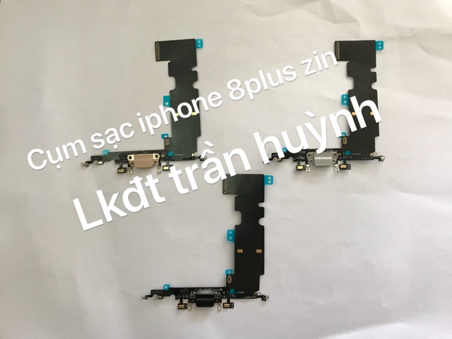 Cụm sạc iphone 8G / 8plus zin - mới 100%