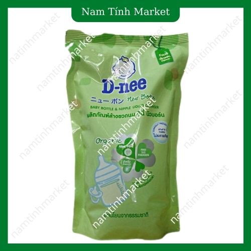 Nước rửa bình sữa Dnee dạng túi 600ml