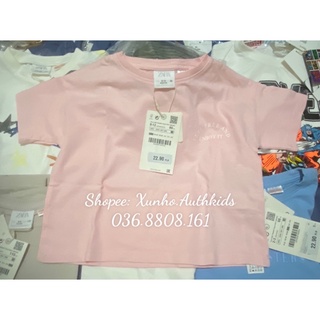 Áo phông Zara auth cộc tay cho bé