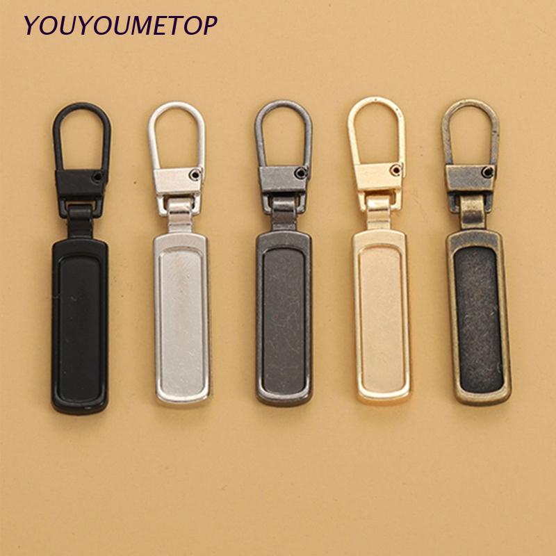 Dụng Cụ Cố Định Khóa Kéo Bằng Kim Loại Thay Thế Cho Balo/ Túi Xách/ Quần Áo