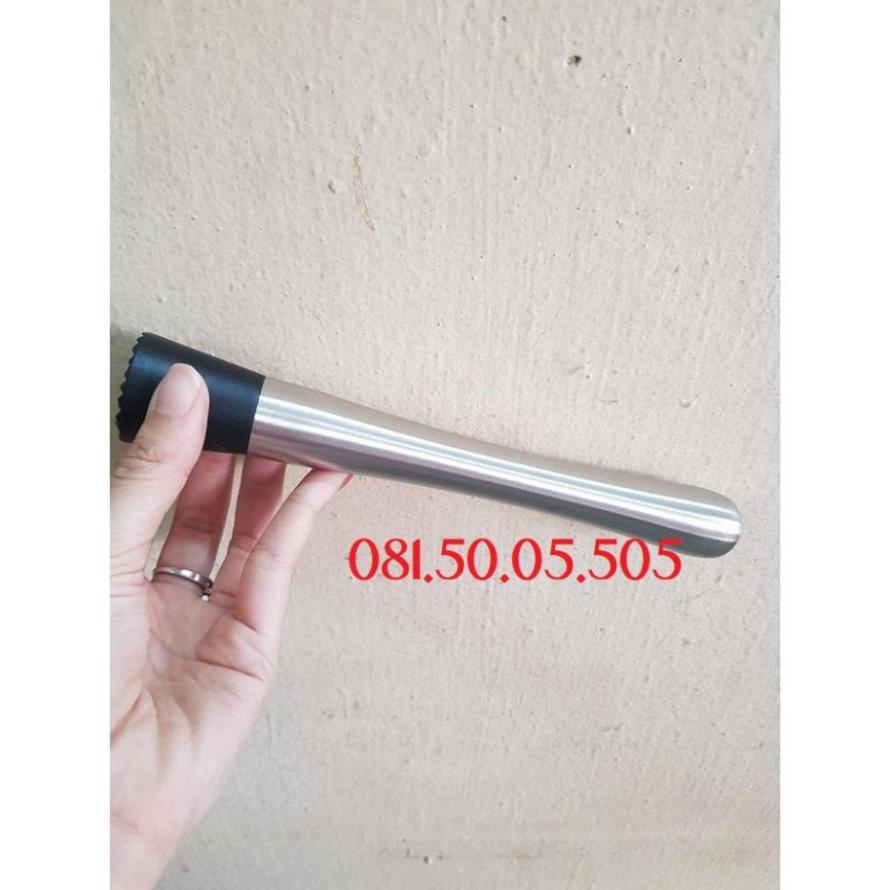 Chày bar dầm pha chế Chày dầm hoa quả Chày dầm mojito chất liệu Inox siêu bền Chày ph T127H