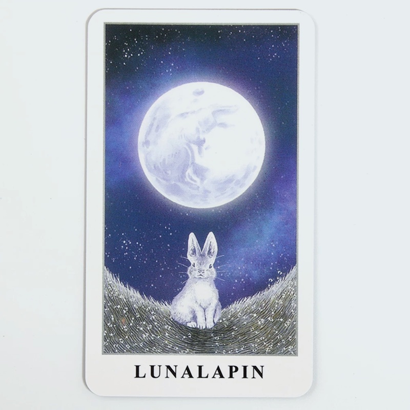Bộ 78 lá bài Tarot Luna Lapin thỏ cho người mới bắt đầu