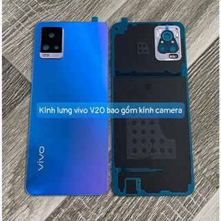 Kính lưng vivo V20 kèm kính cam