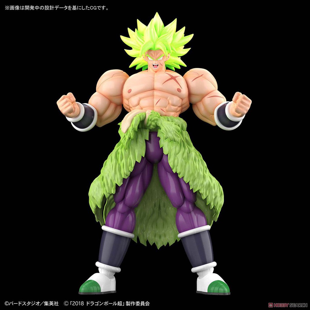 Mô Hình Lắp Ráp BROLY SUPER SAIYAN FULL POWER Dragon Ball Figure-Rise Standard Bandai Đồ Chơi Anime