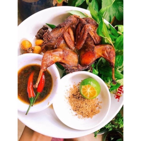 [ HCM HOẢ TỐC] KHAY CHIM CÚT ƯỚP LÁ MÓC MẬT CỰC NGON NUONFOOD
