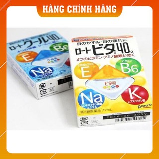 Nước nhỏ mắt Rohto 12ml Nhật Bản