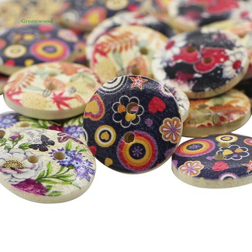 60 Nút gỗ xinh xắn cho làm thủ công
