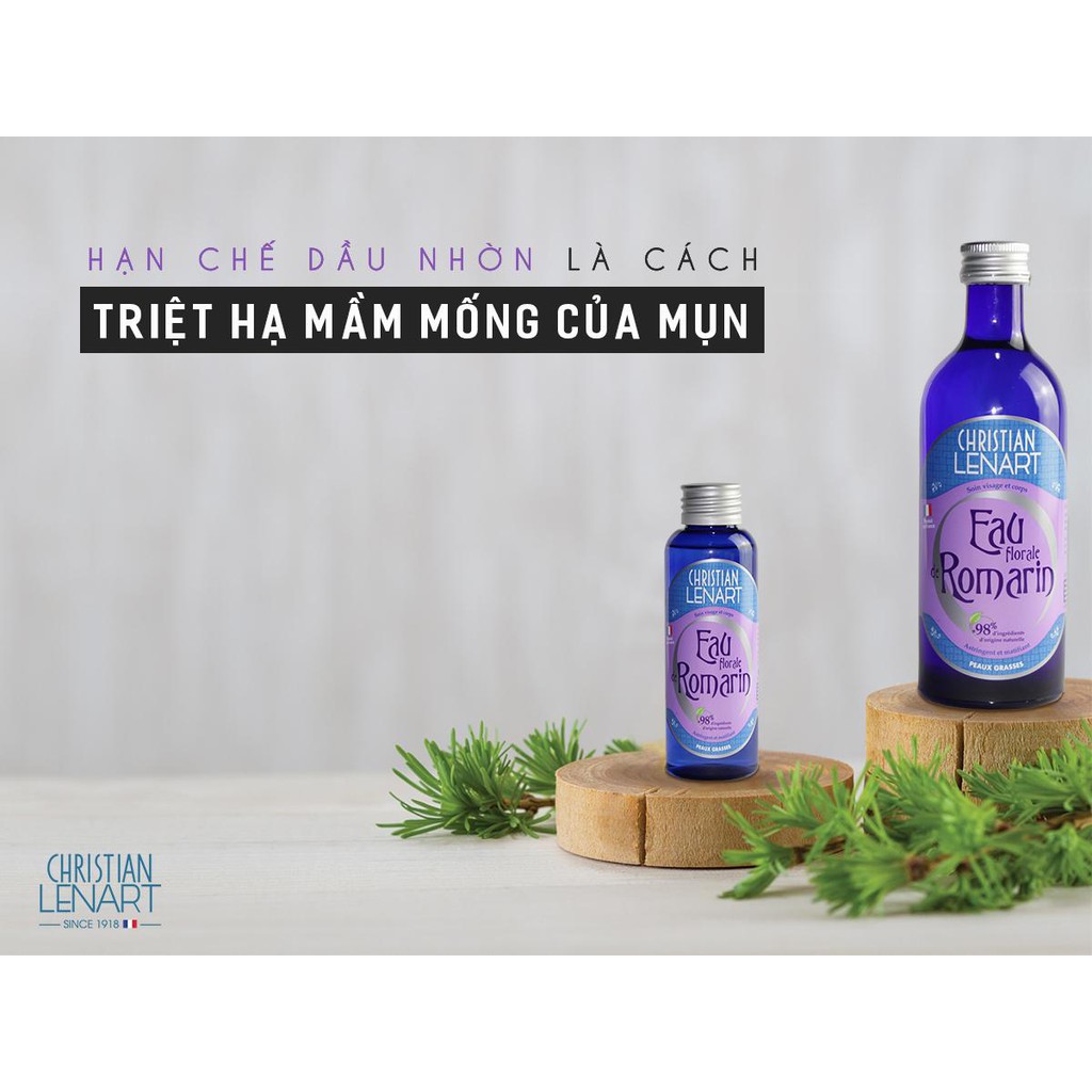 Nước Hoa Hồng Chiết Xuất Từ Cánh Hoa Christian Lenart Eau Florale 100ml - 200ml