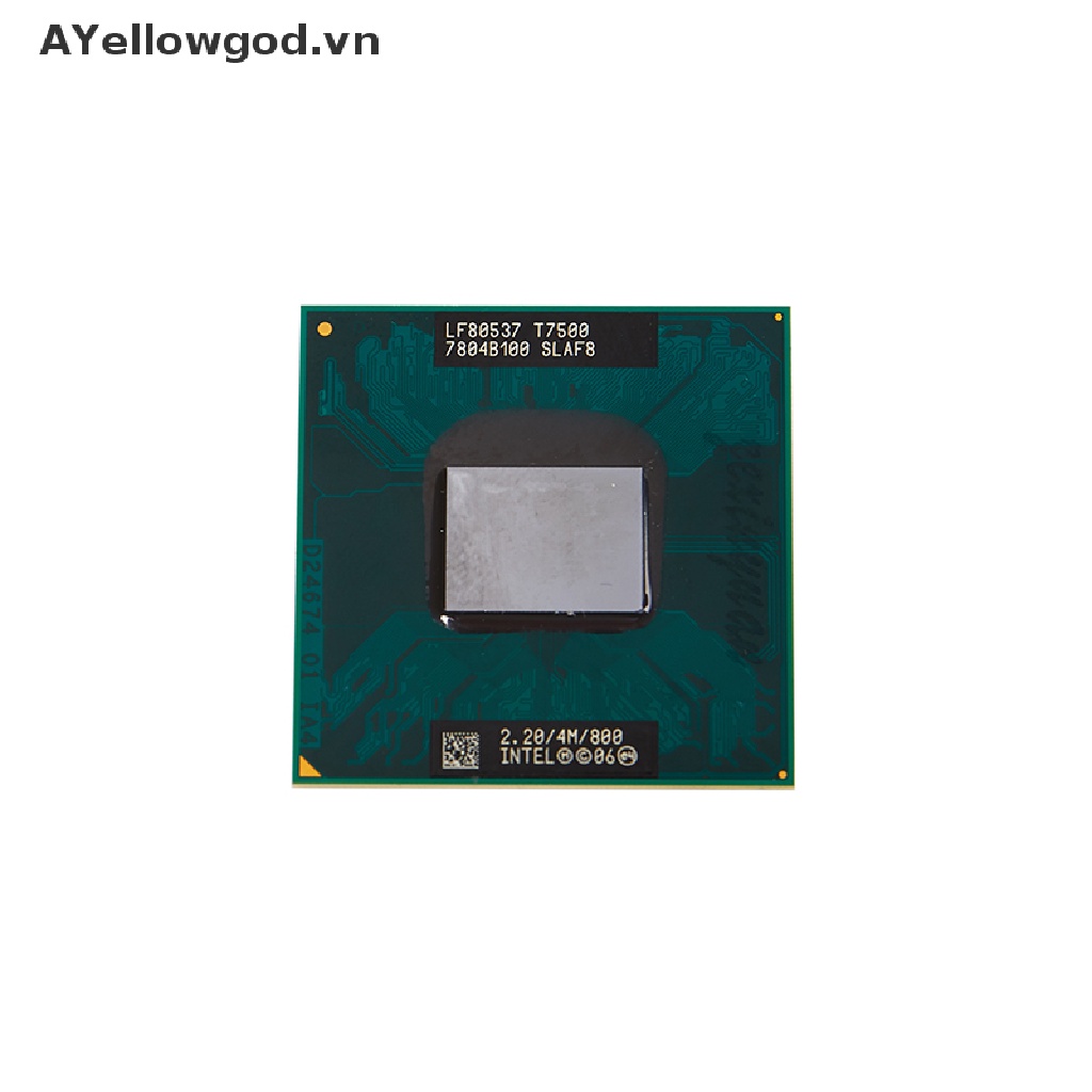 Linh Kiện Lõi Máy Tính Intel Core 2 Duo T7500 CPU 2,2GHz / 4M / 800