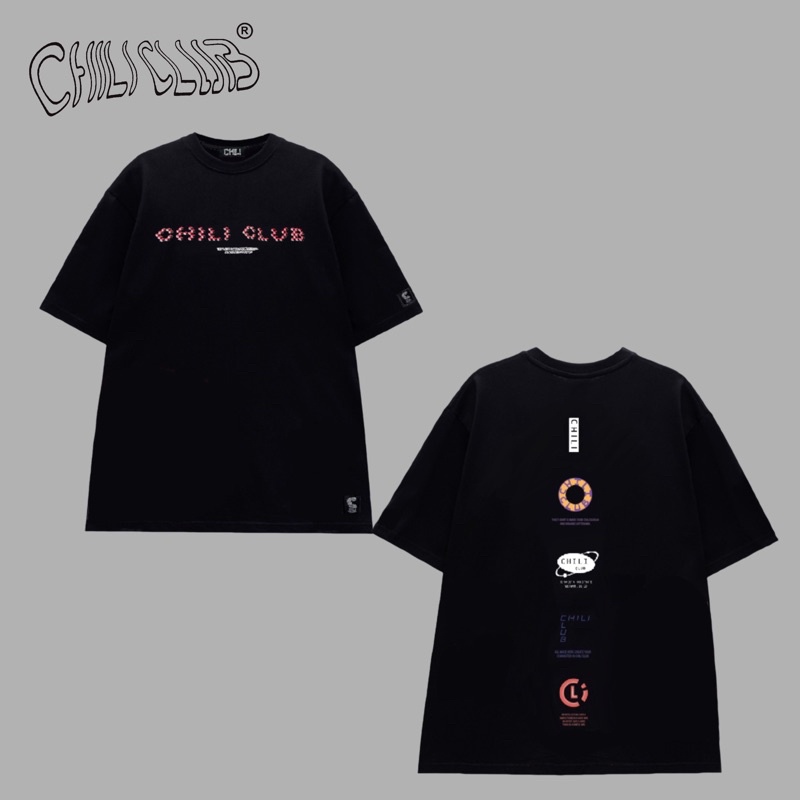 Áo Thun Logo CHILICLUB Unisex From Rộng (TEE LOGO)