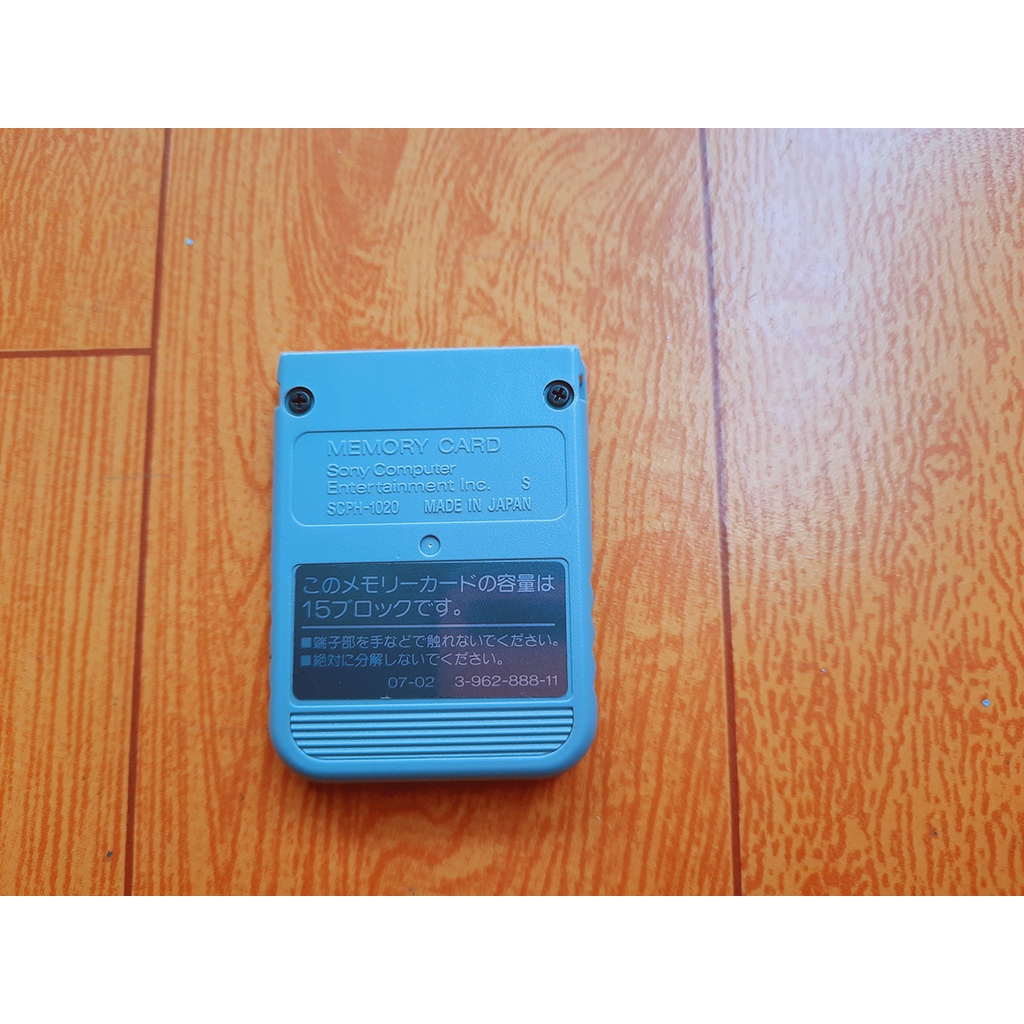 Thẻ nhớ Memory Card PS1 zin có sẵn tệp lưu Digimon rumble arena siêu cấp