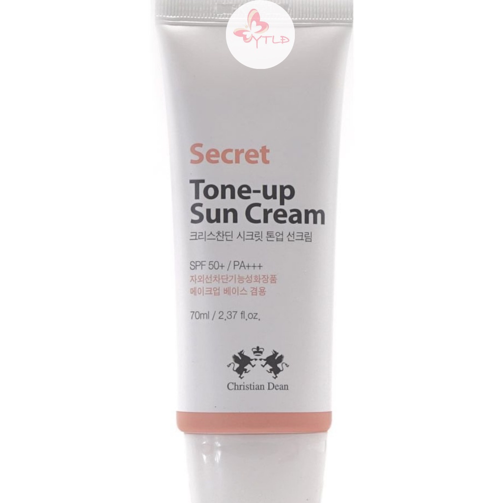 Kem chống nắng nâng tone phục hồi bảo vệ làm trắng da  Christian Dean SPF 50+