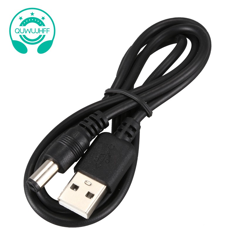 Cáp Sạc Cổng Usb 5.5mm / 2.1mm 5v Dc Dài 75cm