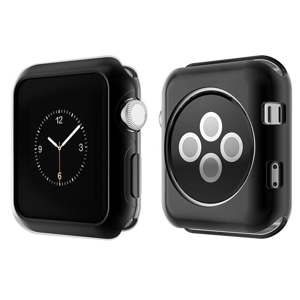 Ốp TPU mạ điện cho mặt đồng hồ thông minh Apple Watch Series 1 / 2 / 3 /4/5/6/se( 38 / 42Mm/40mm/44mm )