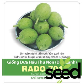 Hạt Giống Dưa Hấu Ăn Non Dưa Hấu Nụ 0.5 Gram