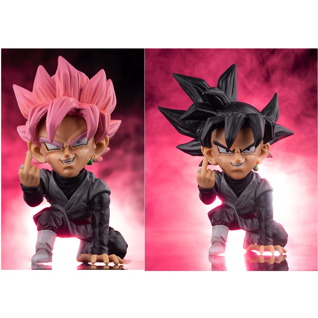 Mô Hình đồ chơi Dragon Ball Z nhân vật BLack goko rose super saiyan songoku Dòng GK Blackgoku chibi bảy 7 viên ngọc rồng