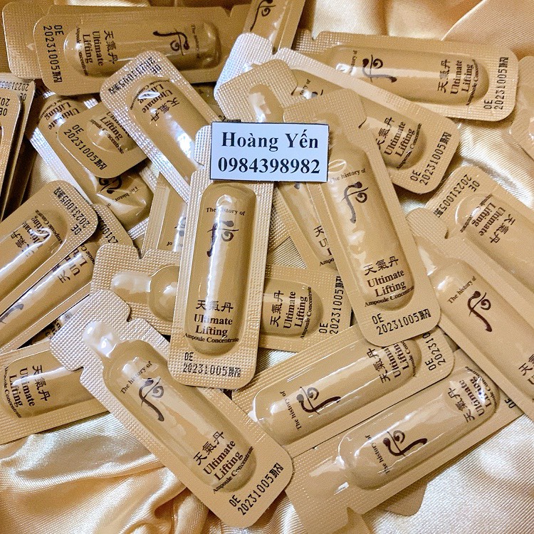 Tinh chất nâng cơ ngừa lão hoá Whoo Ultimate Lifting [05 ống]