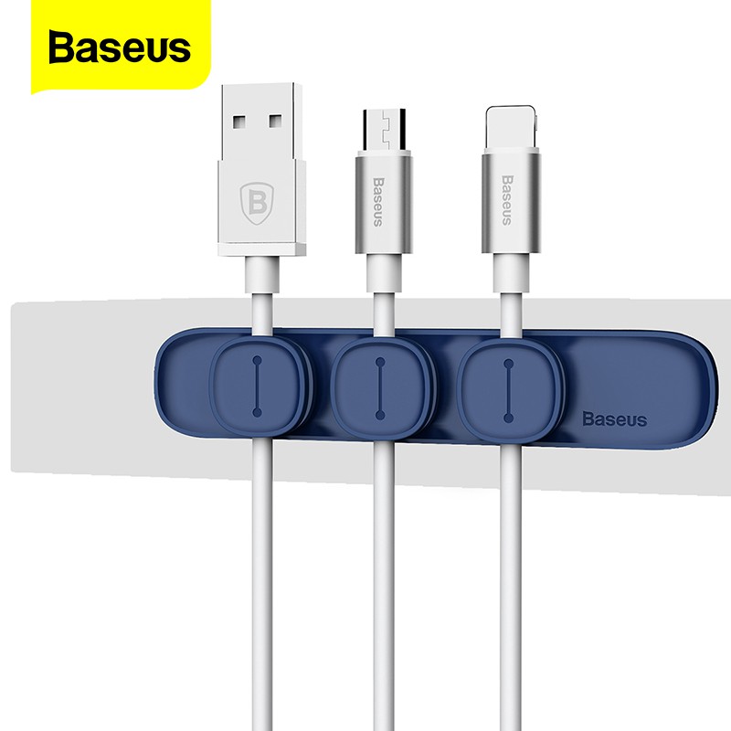 Kẹp giữ dây cáp từ tính Baseus tiện dụng chất lượng cao