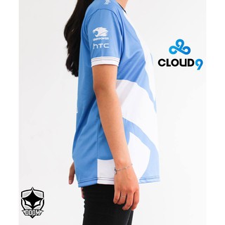 Áo thun Jersey C9 Trắng Xanh