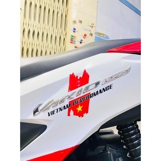 Tem Chữ Nổi Vario150 Đời 2018/2025