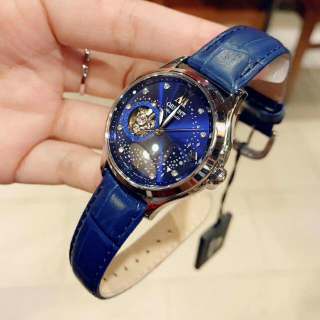 ORIENT - BLUE MOON- case 36mm- AUTOMATIC - MADE IN JAPAN - MẶT KÍNH SAPHIRE - BẢO HÀNH 2 NĂM