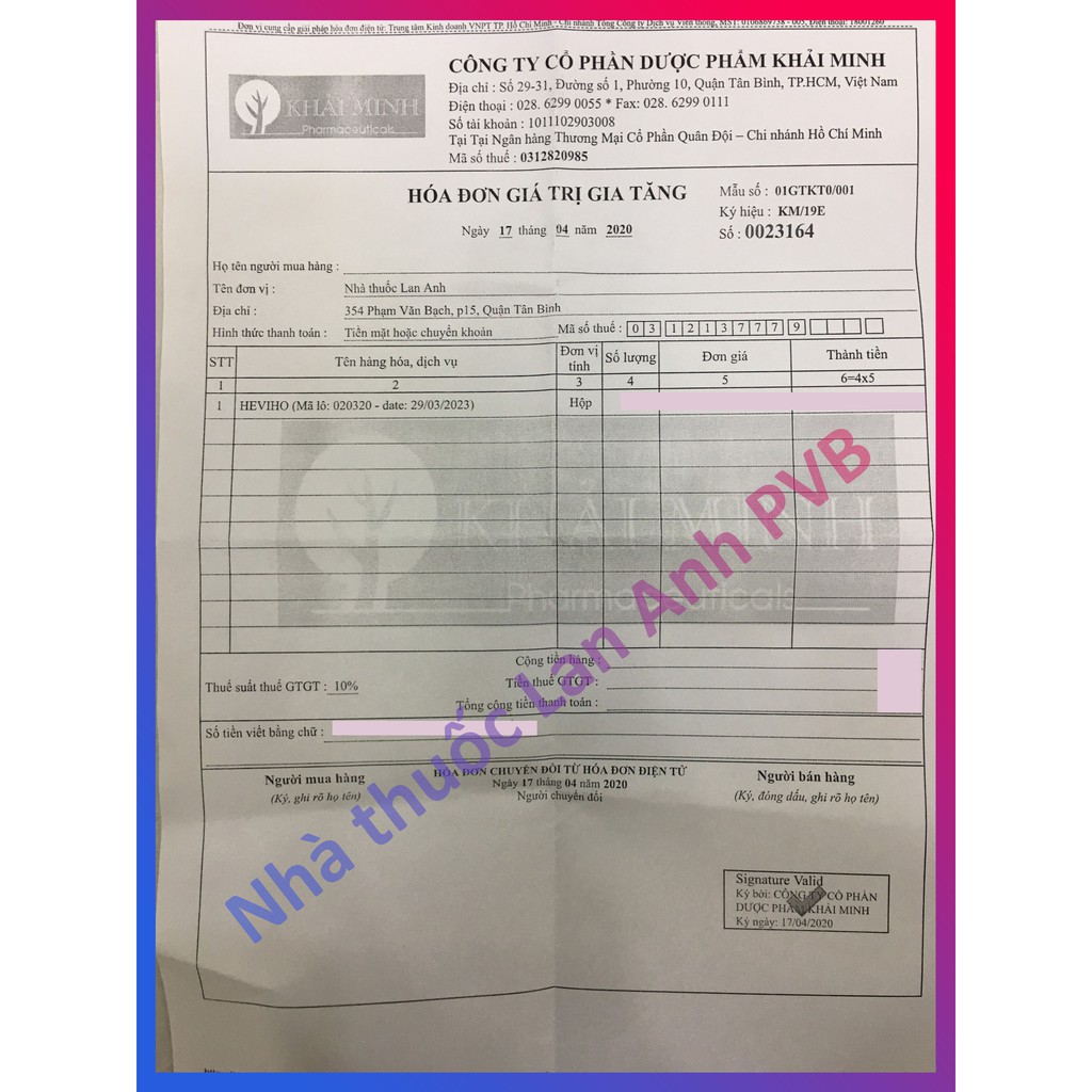Siro HEVIHO - Hỗ trợ giảm ho, giảm long đờm.