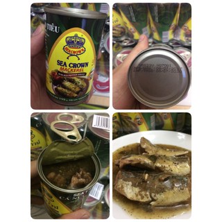 Cá Nục Kho Tiêu giảm cân KETO SeaCrown 155g(KLT 93g)