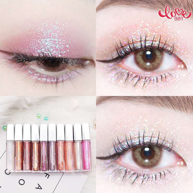 [Hàng mới về] Phấn trang điểm mắt dạng lỏng màu sắc ánh kim độ bóng cao không bị nhòe chống thấm nước và mồ hôi | BigBuy360 - bigbuy360.vn