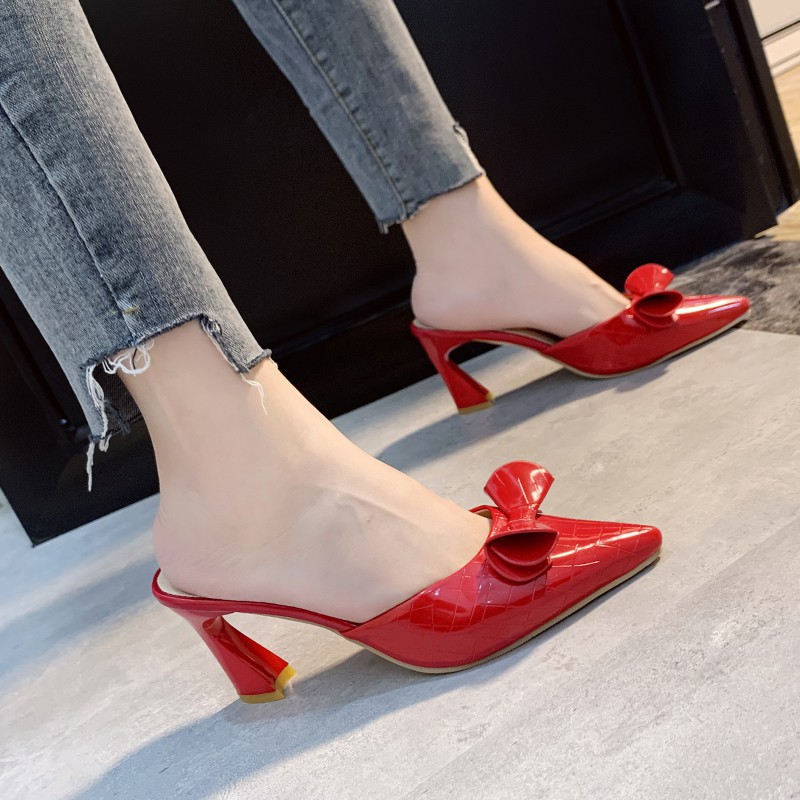Giày cao gót nữ, gót nhỏ, phong cách Hàn Quốc, dễ kết hợp, mẫu mới nhất