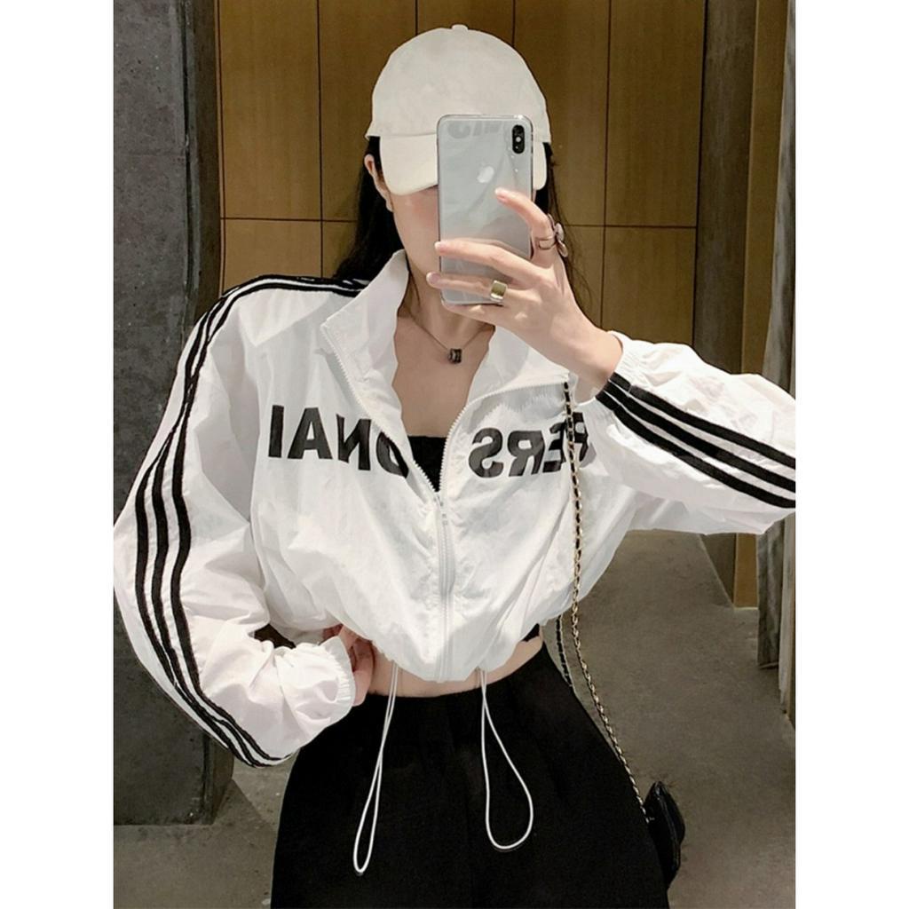 Áo Khoác Nữ Dù 2 Lớp Dáng Lửng Croptop Thiết Kế Trẻ Trung - ĐĂNG QUANG CLOTHER