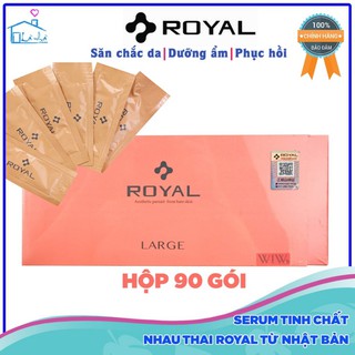 sỉ giá sốc  hộp 90 Gói  ] Tinh chất Serum Nhau Thai Cuống Rốn Royal 👩 loại mới nhất 👩 free ship