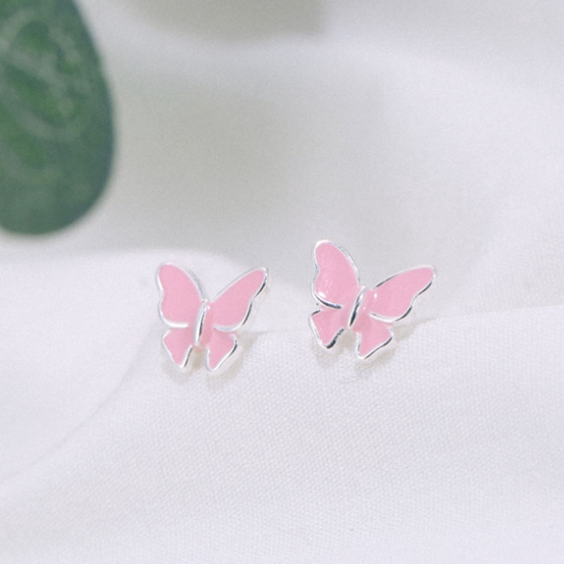 Hoa tai hình bướm thiết kế nhỏ xinh thời trang cho nữ