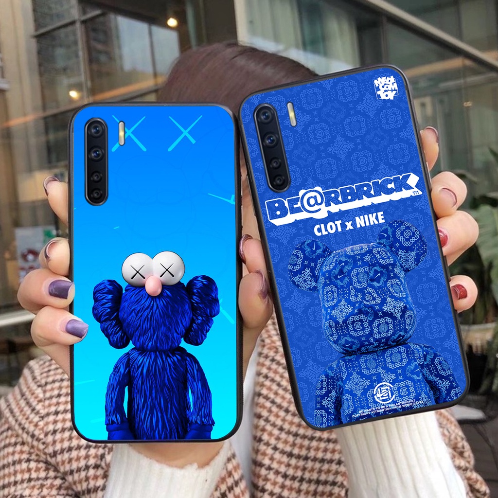 Ốp lưng điện thoại Oppo A91 - Oppo Reno 3 bearbrick bảo vệ máy hiệu quả-ship toàn quốc