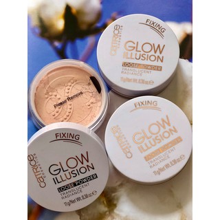 PHẤN PHỦ BẮT SÁNG DẠNG BỘT CATRICE GLOW ILLUSION LOOSE POWDER