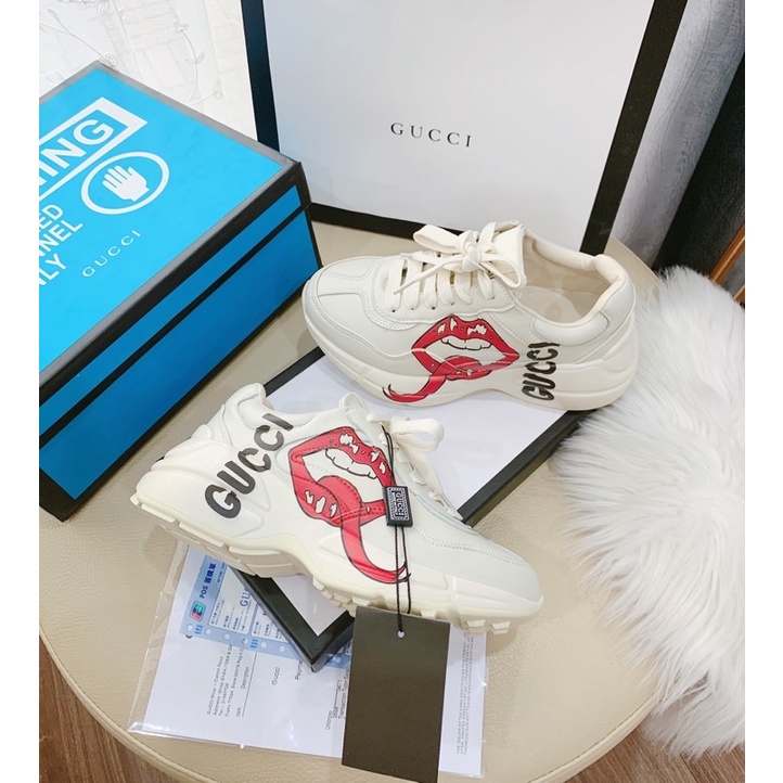 Giày thể thao sneaker guci vip fullbox bill túi giấy