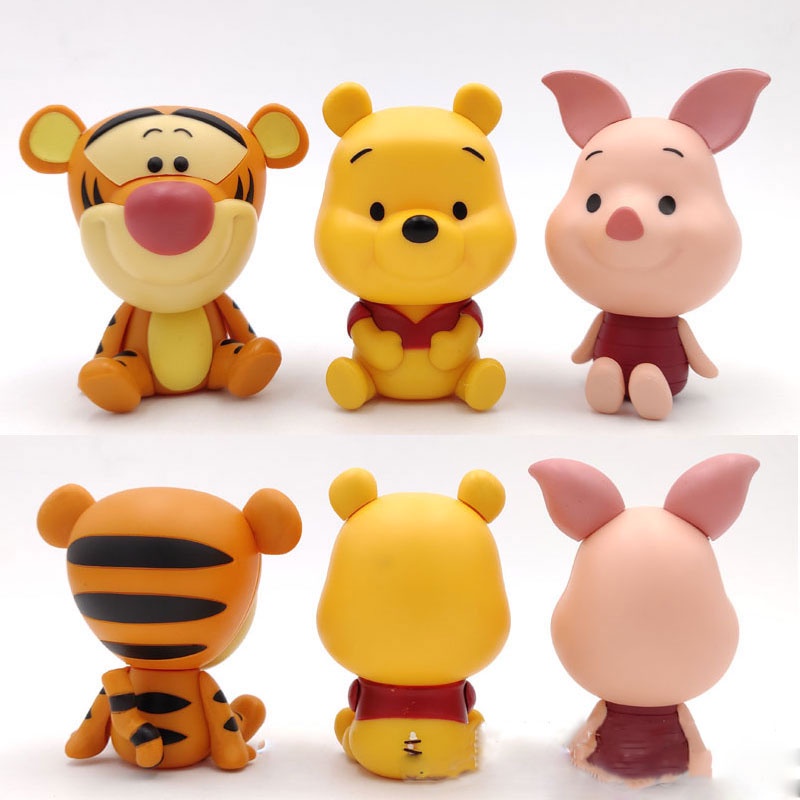 Mô HìNh Trang Trí BáNh Kem HìNh GấU Pooh
