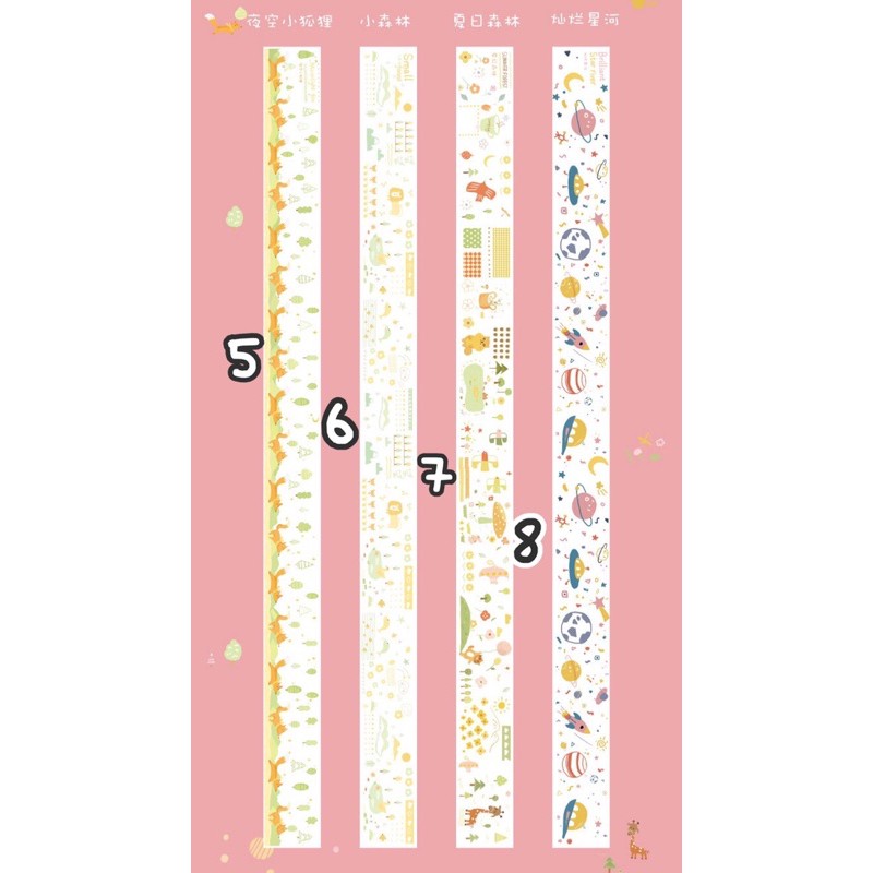 Tấm hình dán siêu dài khu rừng xanh