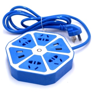 Ổ cắm điện, phích cắm điện hình trái cam 5 ổ cắm điện có 2 cổng usb loại 1