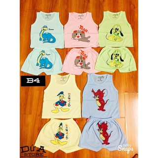 1 bộ ba lỗ quần đùi cho bé