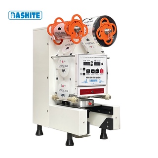 Máy Ép Ly Trà Sữa BASHITE , Máy Ép Ly Nhựa, Máy Dán Nắp Ly Nhựa – Máy Dán Miệng Ly – Máy Dập Nắp Cốc Trà Sữa Tự động