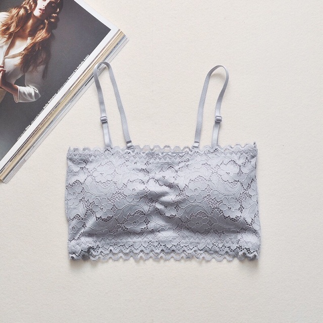 Áo Bra Quây Ren Hoa 688 Cực Hot 2020 ( Tháo Dây Mặc Thành Cúp)